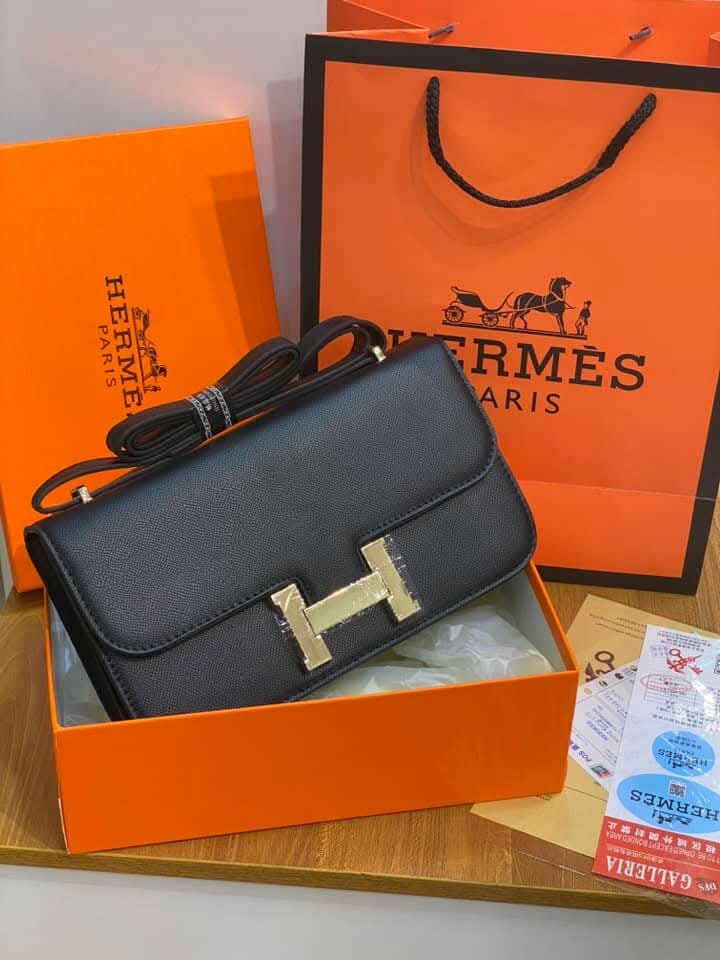 Sac à main en cuir Hermès