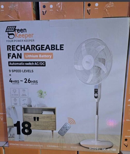 Ventilateur rechargeabl
