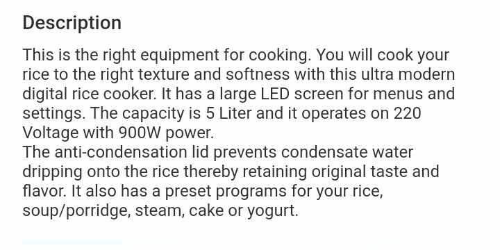 Rice Cooker