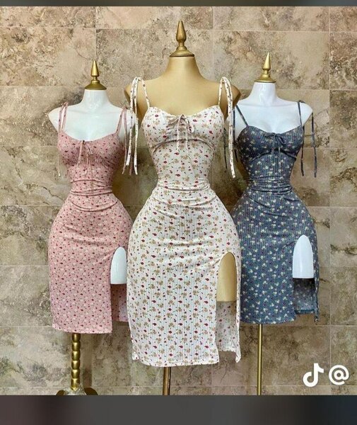 Robe Printemps Florale Élégante