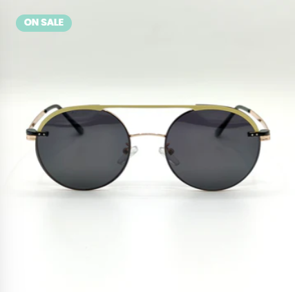 Round Golden Attachment Unisex Frame
