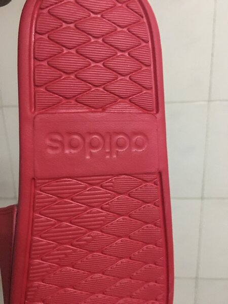 Sandales de plage rouges unisexes