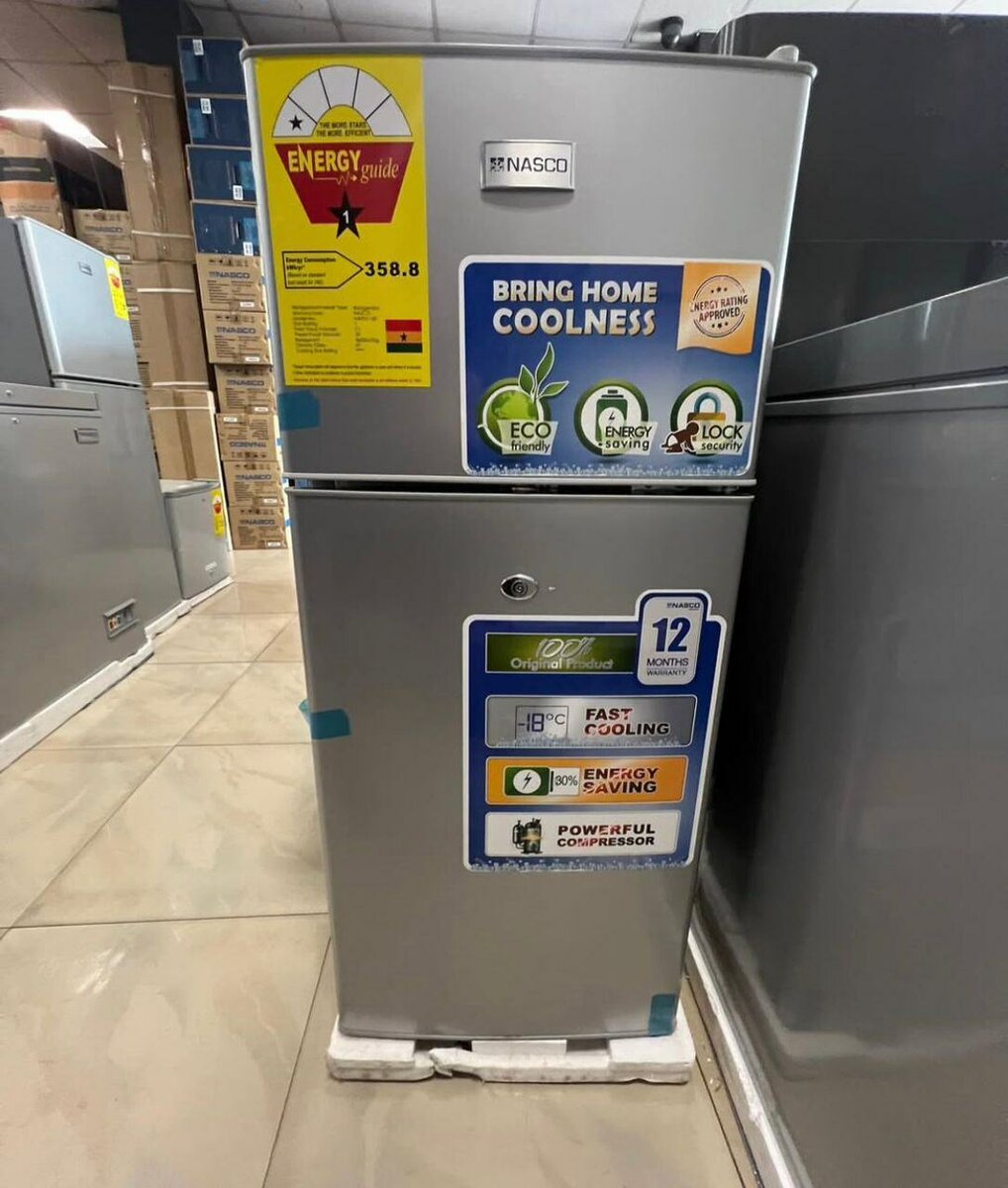 Nasco double door fridge