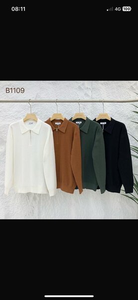 Chemises Polo en Maille Hommes