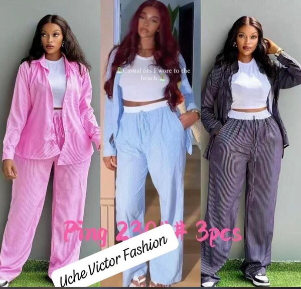 Ensemble 3 pièces casual