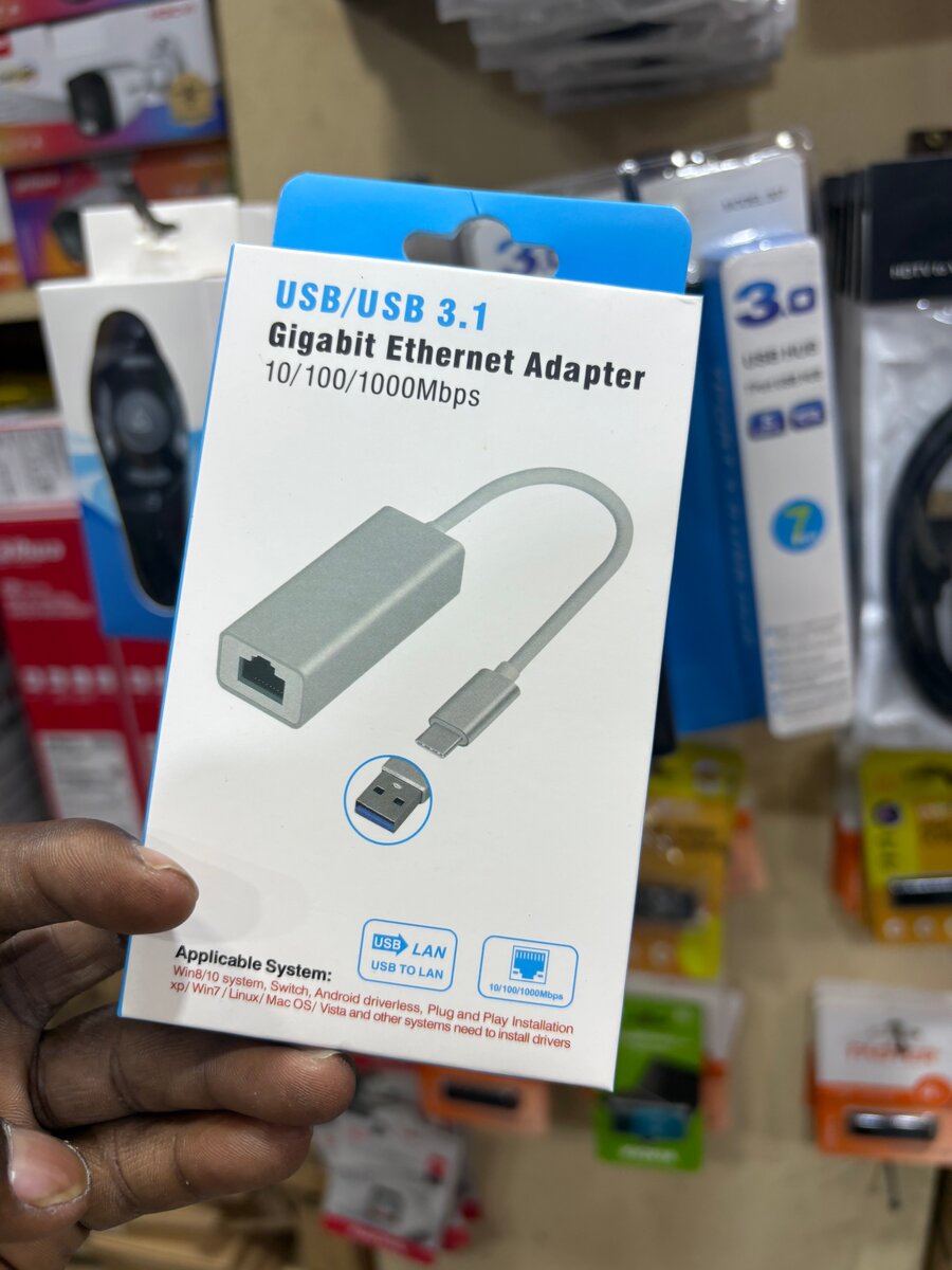 Adaptateur Ethernet Gigabit USB 3.1