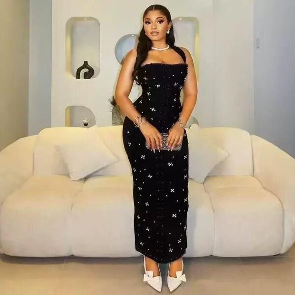 Robe élégante soirée femme