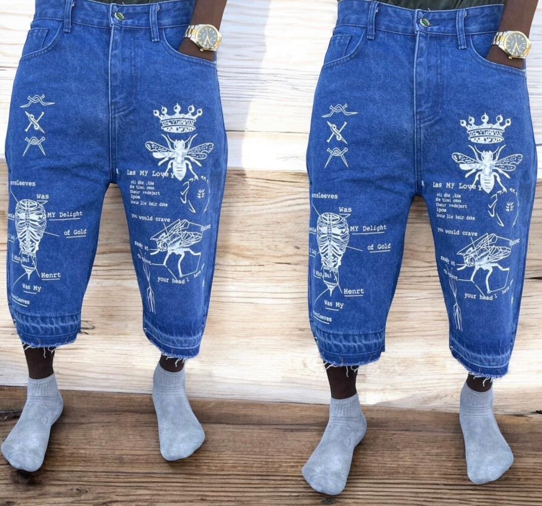 Shorts en jean décontractés