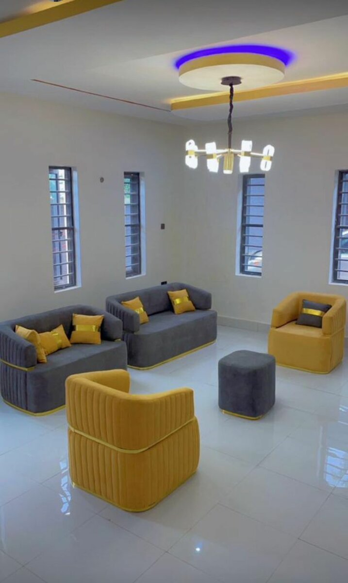 Ensemble canapé et fauteuil moderne