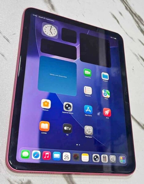 iPad couleur rose 256 Go