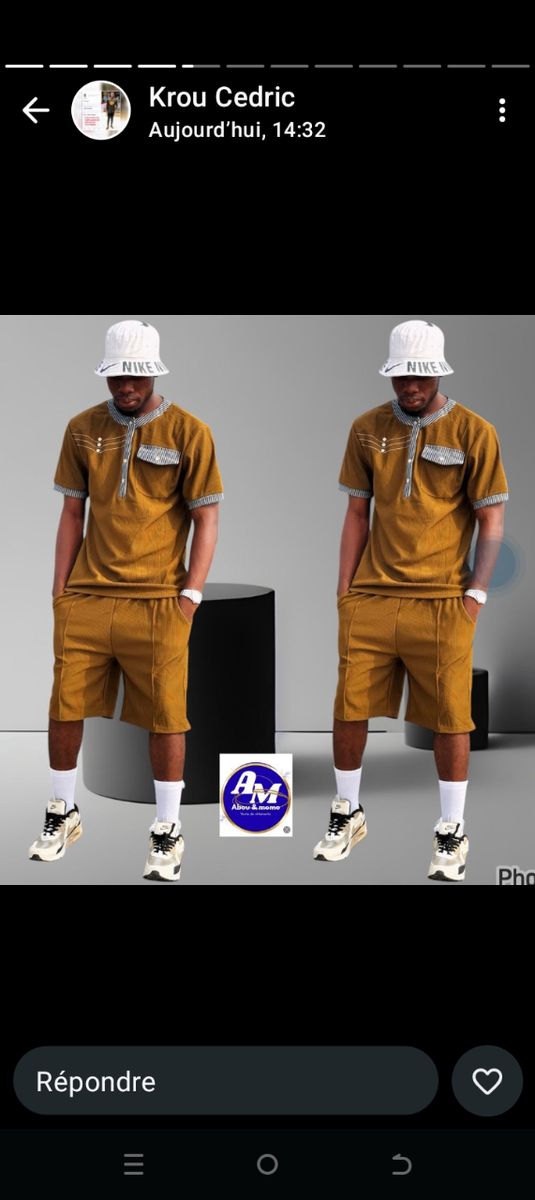 Ensemble Streetwear Homme