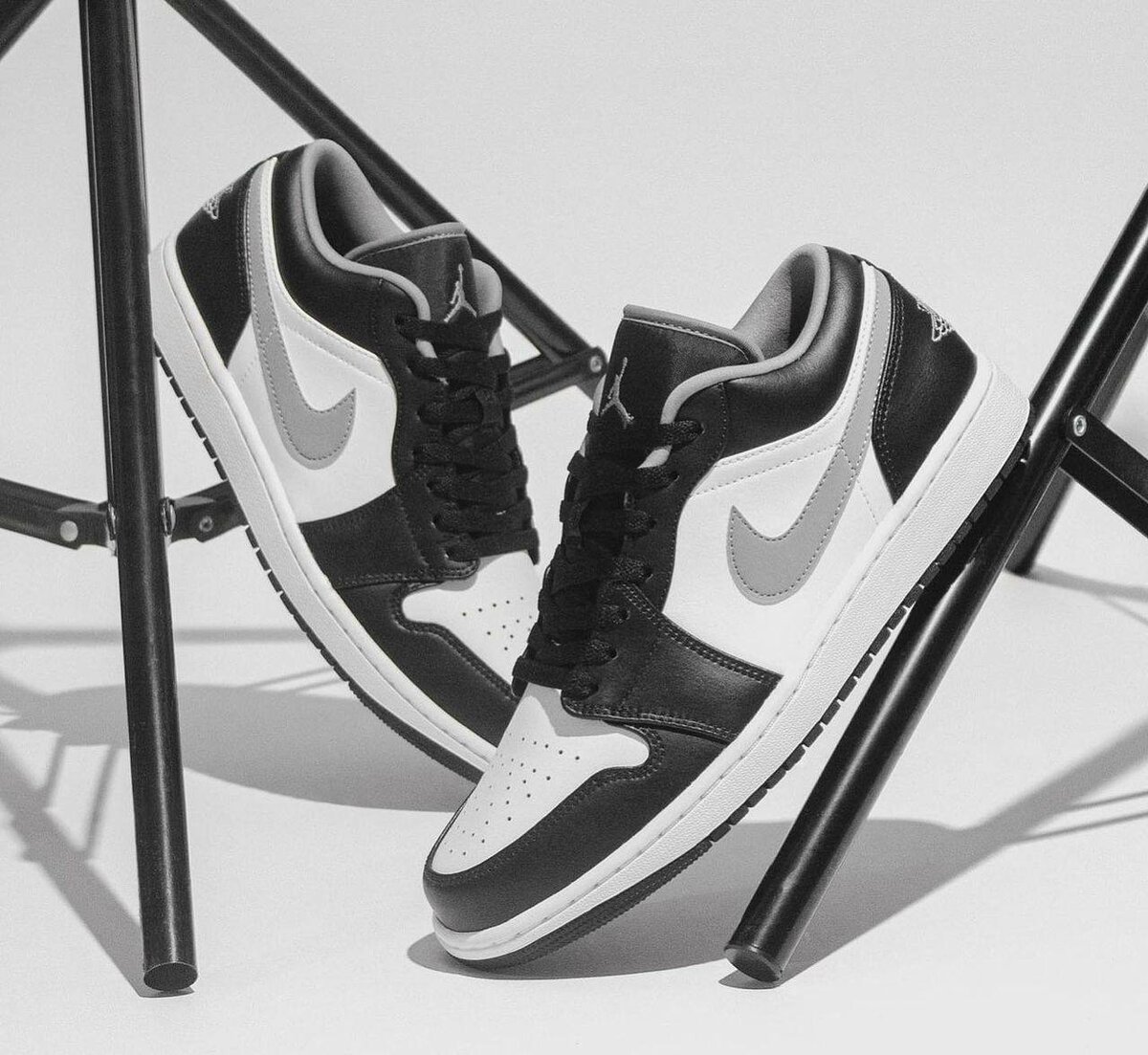 Baskets Air Jordan Noir Blanc