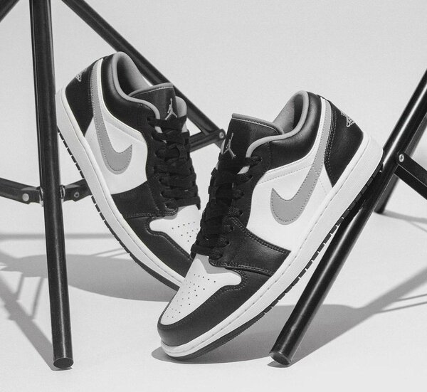 Baskets Air Jordan Noir Blanc