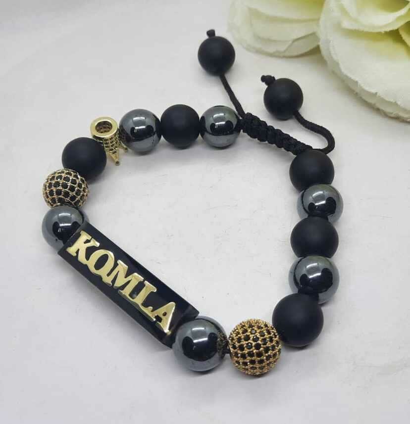 Customised wrist bead