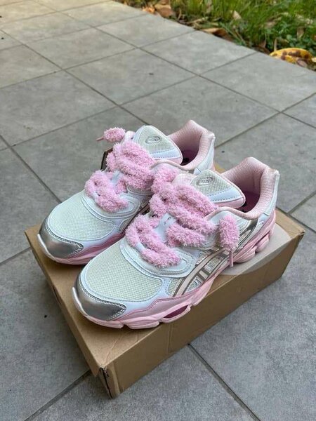 Baskets Femme Rose Confort