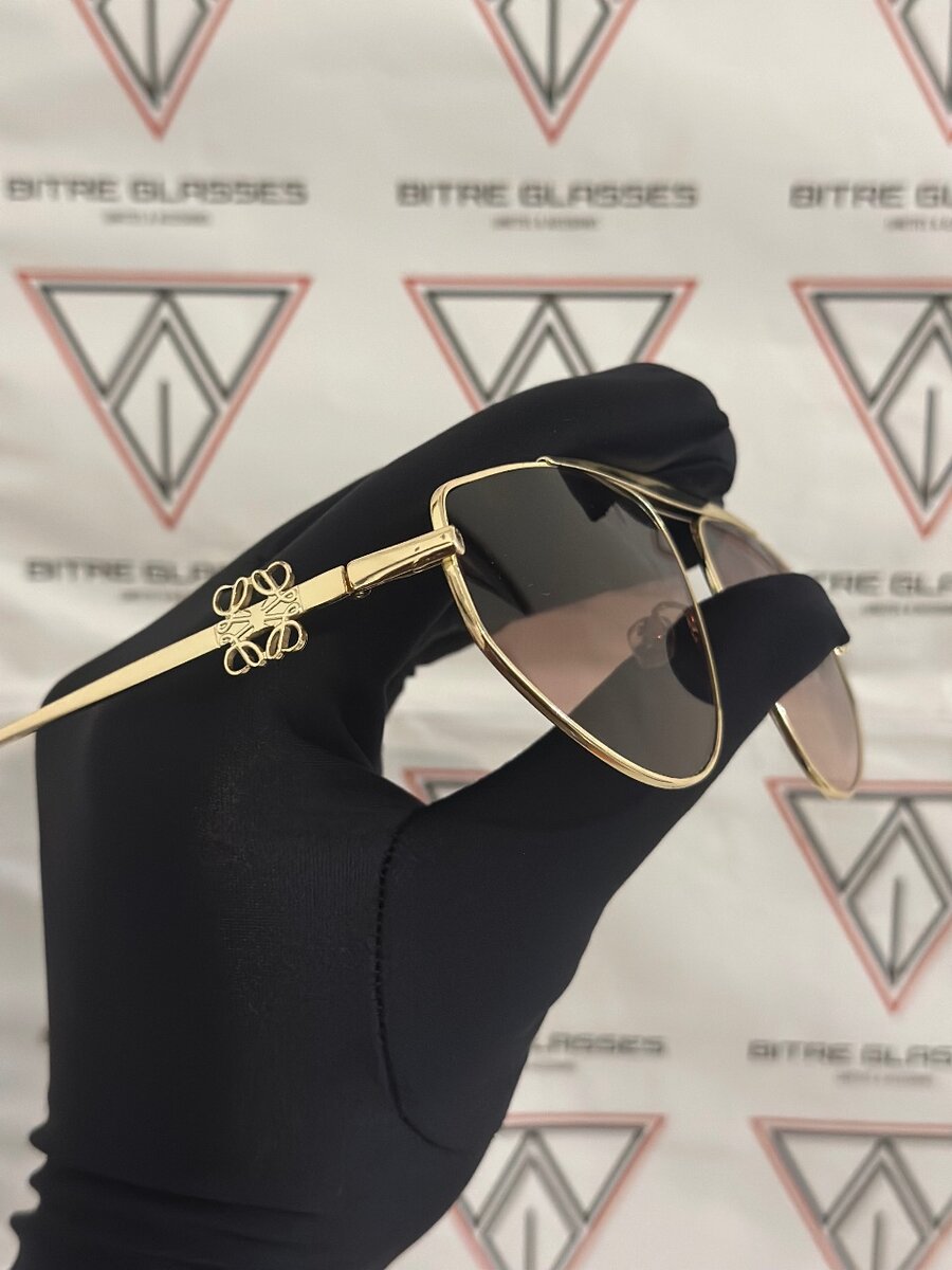 Lunettes de Soleil Glamour Dorées