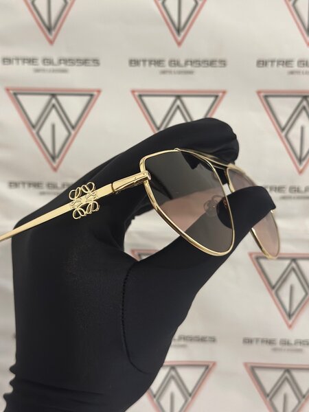 Lunettes de Soleil Glamour Dorées