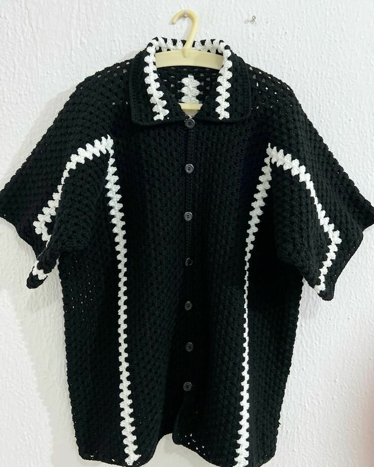 Men's Crochet Shirts