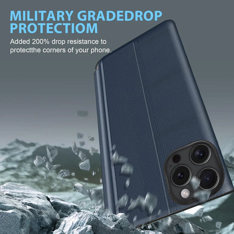 Coque pour iPhone 16 Pro Max en cuir