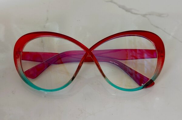 Lunettes Papillon Colorées