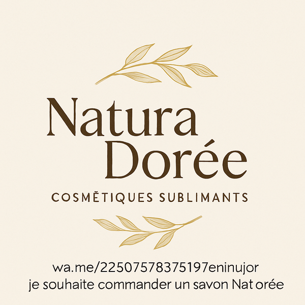 Savon Natura Dorée