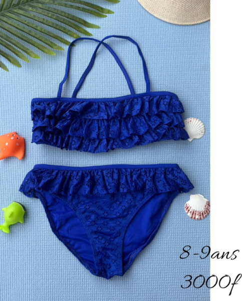 bikini à volants pour fille