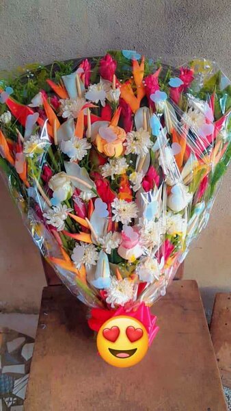 Bouquet  accueil. Bienvenue ''