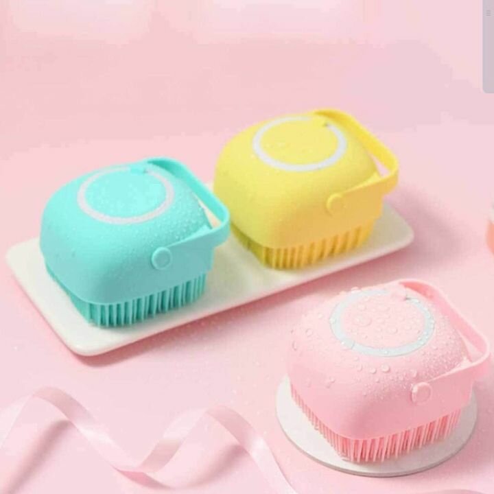 Silicone Soft Bath brush.