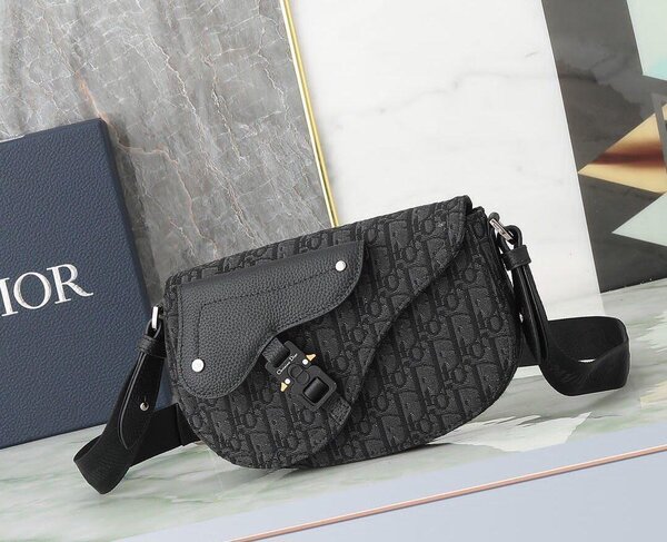 Sac bandoulière élégant noir