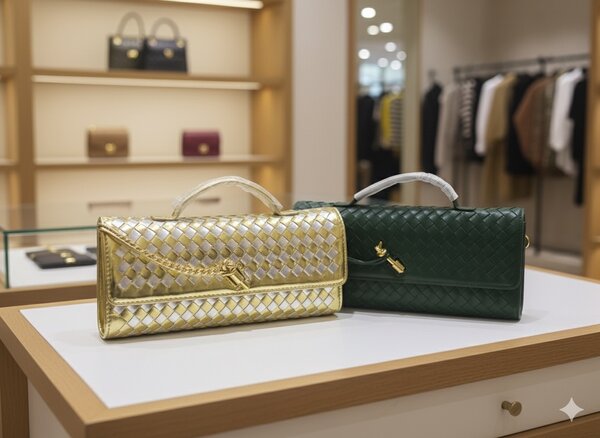 Sac à main tressé élégant