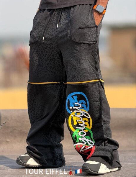 Pantalon cargo homme style urbain