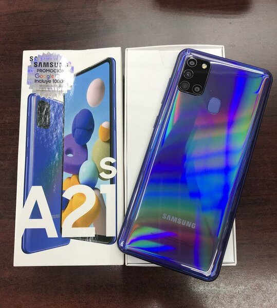 Samsung Galaxy A21s Bleu