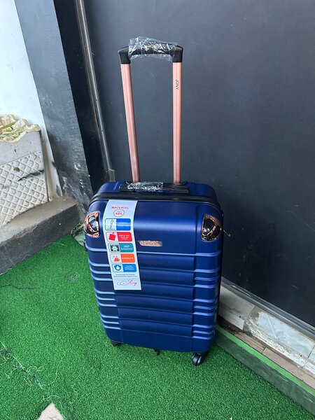 Elegant Blue Suitcase