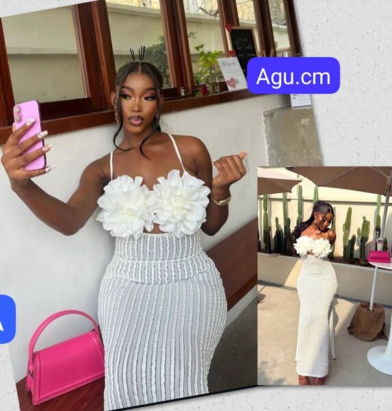 Robe longue florale élégante