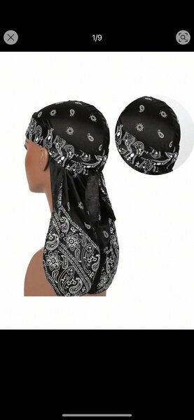 Durag Bandana Design Unisexe