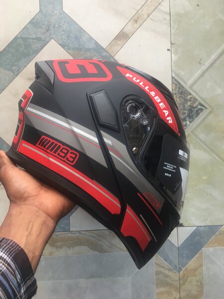 Pull and Beat Motorbike Helmet