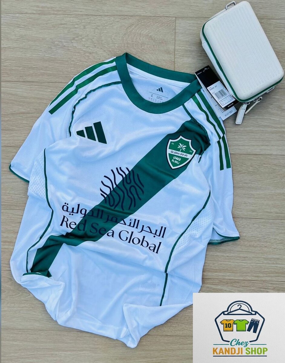Maillot de Football Vert Blanc