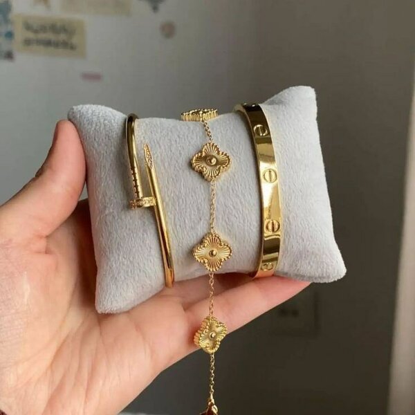 Bracelet en or pour femme élégant