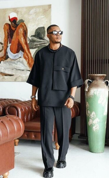 Ensemble moderne décontracté