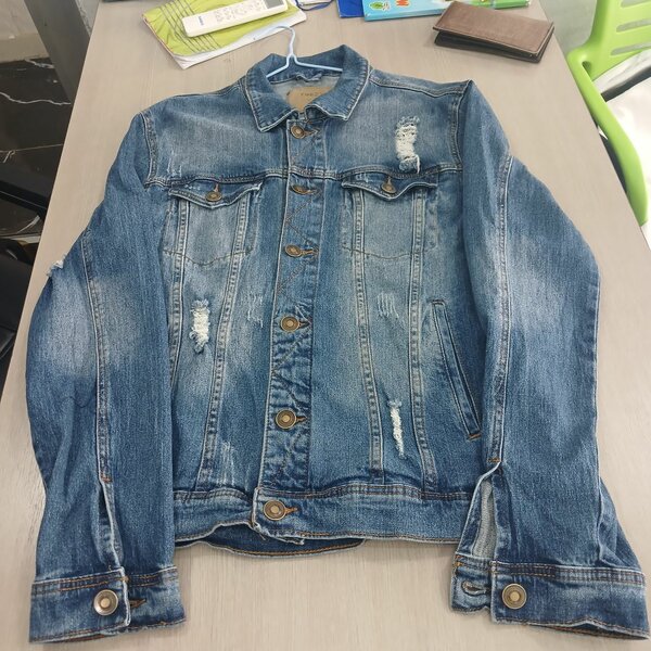 Veste en jean décontractée