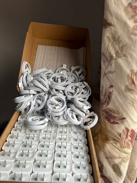 2 pin charger (Type C - lightening)