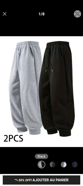 Lot de 2 Jogging Unisexe