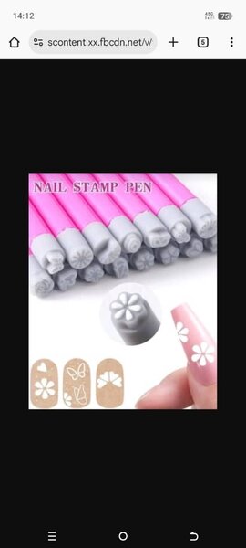 Stylo Tampon Ongles