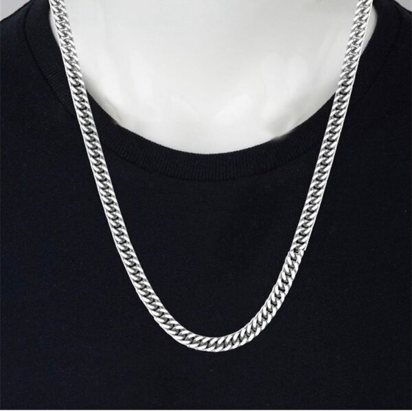 Collier Chaîne Homme Acier