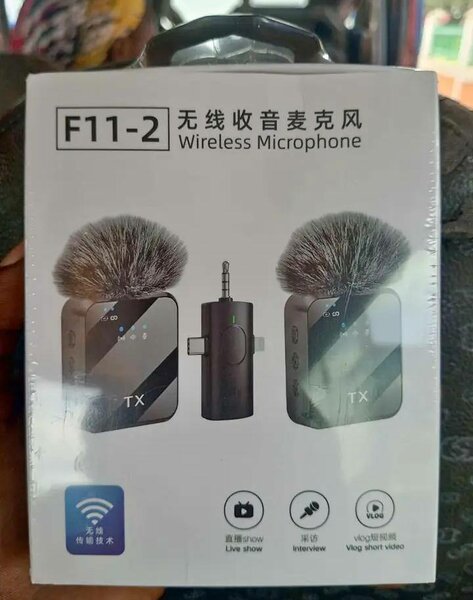 Microphone sans fil F11-2