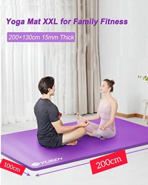 Tapis Yoga XXL Antidérapant