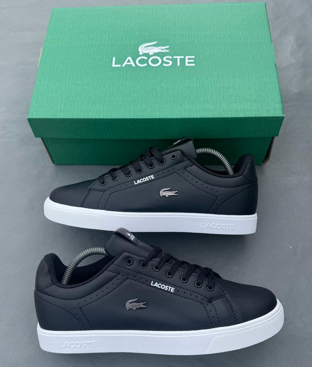 Lacoste Baskets Homme Noir