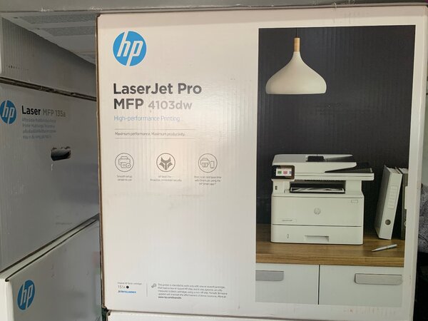 HP LaserJet Pro MFP 4103dw Printer