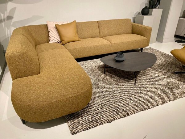 Canapé d'angle en tissu moderne