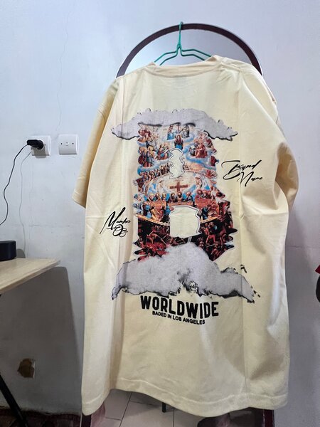 T-shirt streetwear imprimé